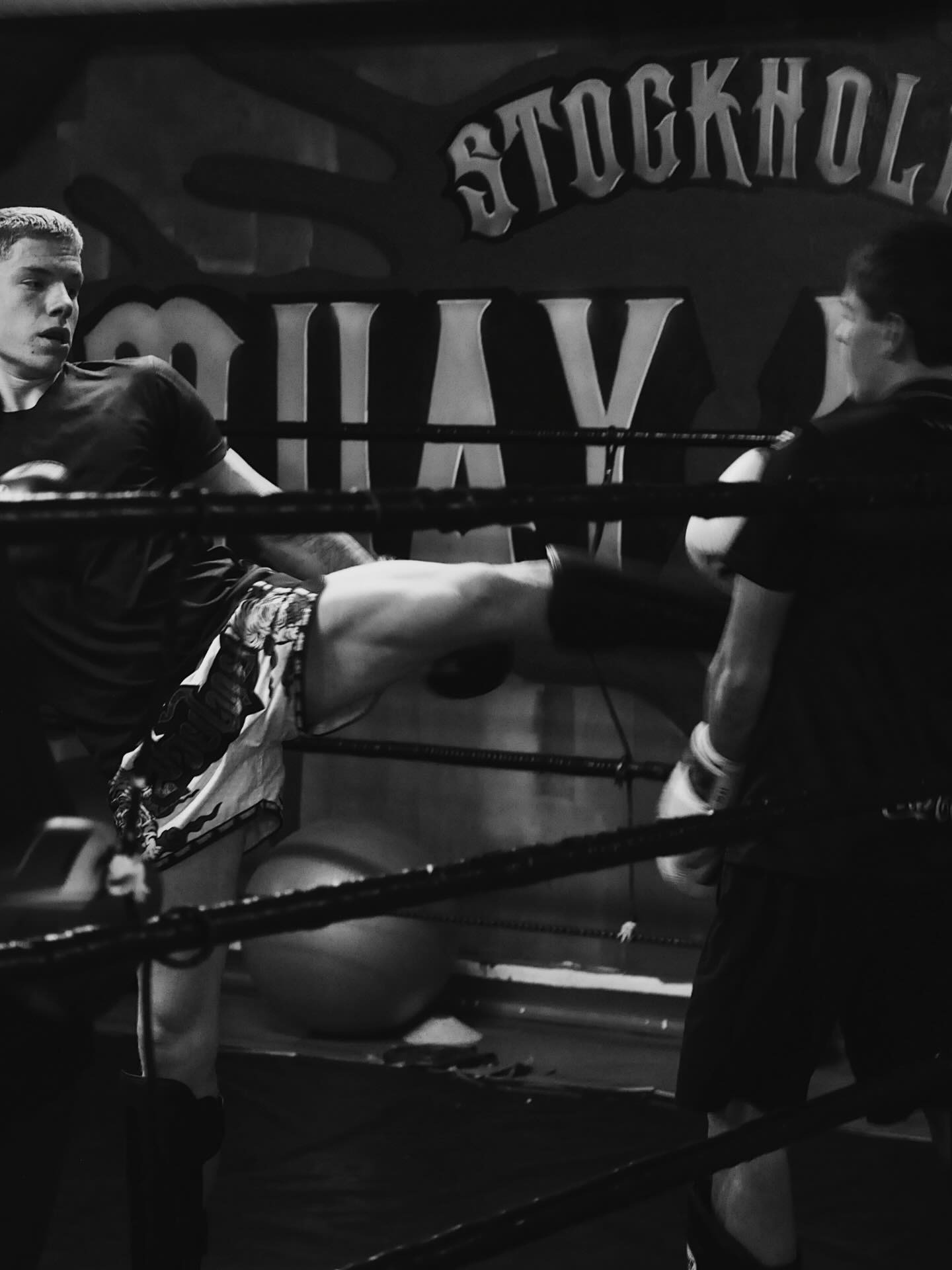Thaiboxning på Stockholm Muay Thai