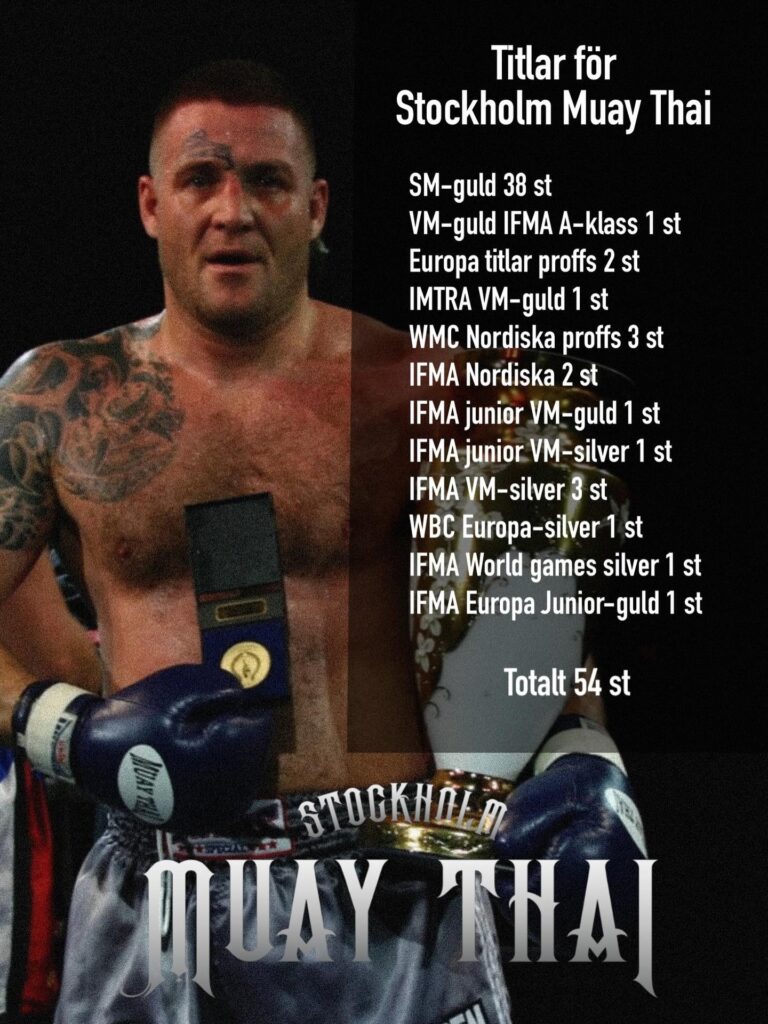 Thomas Rasmussen – Muay Thai champion och tränare på Stockholm Muay Thai