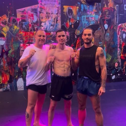 Deltagare i Muay Thai på Stockholm Muay Thai