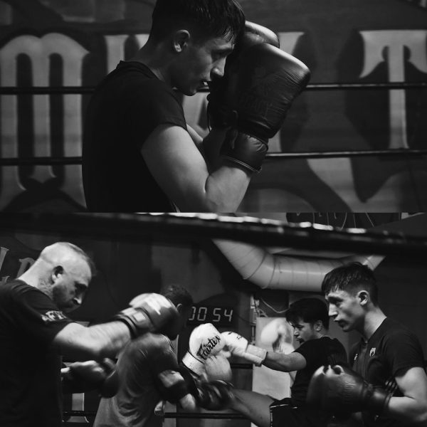 boxningsmatch på Stockholm Muay Thai